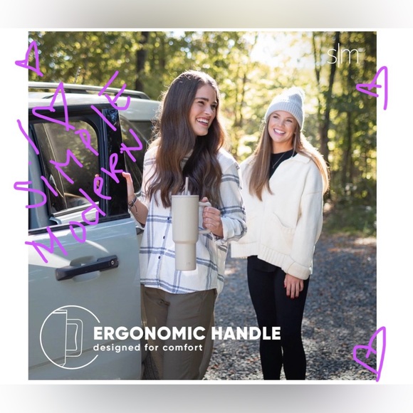 Simply Modern TREK 40oz Tumbler in Cool Mint New 🆕 & Never Used ❣️Beautiful 😍 - Picture 13 of 17